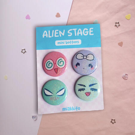Kit de bottons Alien Stage Kit de bottons Alien Stage